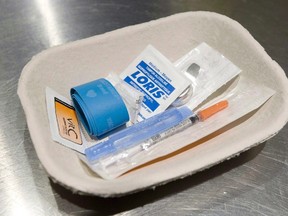 Giving clean drug-injection needles to prisoners to stem the spread of infectious disease would make federal penitentiaries more dangerous places, senior correctional officials say. (Jonathan Hayward/The Canadian Press)