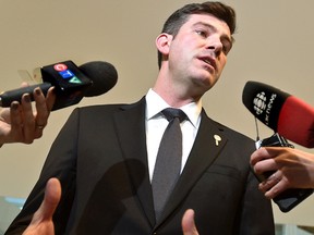 Mayor Don Iveson speaks about what he's hoping to see in the upcoming federal budget in Edmonton, Tuesday, January 17, 2017.