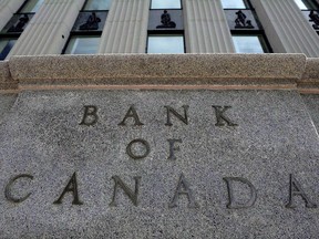 The Bank of Canada building is pictured in Ottawa on Sept. 6, 2011. (THE CANADIAN PRESS/Sean Kilpatrick)