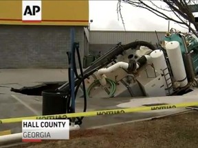 Georgia sinkhole