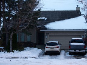 213 Heagle Crescent Wednesday morning, Police are investigating two suspicious deaths. David Bloom/Postmedia
