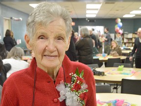 Ruth Nagle, pictured, turned 100 last week. The long-time Merlin and Chatham resident advocates selfless giving, and says she wants to keep living life as much as possible.