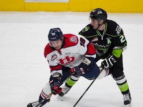 Oil Kings forward Colton Kehler is among the younger players who have been providing offence since veterans Lane Bauer and Aaron Irving were traded. (Greg Southam)