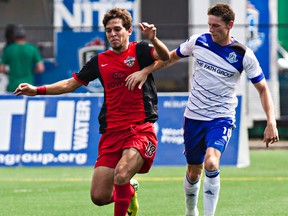 Daryl Fordyce scored 28 goals in 98 appearances with FC Edmonton.   (Codie McLachlan)