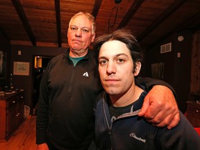 Russell Gillman and son Jamie Gillman are picutred Wednesday, April 1, 2015. (Michael Peake/Toronto Sun)