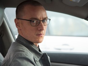 This image released by Universal Pictures shows James McAvoy in a scene from, 'Split.' (John Baer/Universal Pictures via AP)