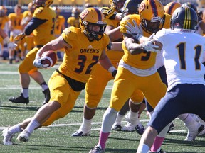 The Queen’s Golden Gaels will open their 2017 Ontario University Athletics football season on Saturday, Aug. 26 at Richardson Stadium. (Steph Crosier/Whig-Standard file photo)