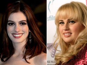 Anna Hathaway and Rebel Wilson. (Getty Images)