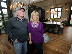 Former London Knight John Held and his wife Brenda check out their new kitchen after winning the Dream Lottery grand prize home on Wednesday January 18, 2017. MORRIS LAMONT/THE LONDON FREE PRESS /POSTMEDIA NETWORK  
MORRIS LAMONT