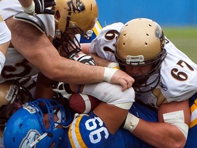Bisons lineman Geoff Gray will get a look from NFL scouts during a scheduled pro day in Winnipeg. (GOBISONS.CA PHOTO)