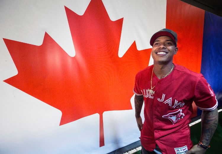 Marcus Stroman's little brother has some massive pop with the bat