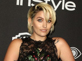 Paris Jackson attends the InStyle and Warner Bros. Pictures Golden Globes after party at the Beverly Hilton Hotel, Jan. 9, 2017. (Adriana M. Barraza/WENN.COM)