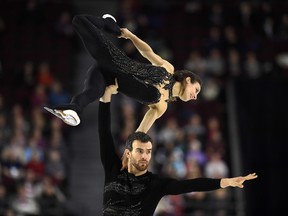 Meagan Duhamel and Eric Radford. (The Canadian PresS)