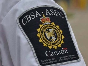 Canada Border Services Agency agent is pictured in this undated file photo. (File photo)