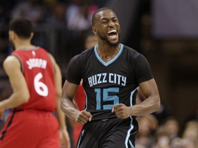 Kemba Walker ran around and through the Raptors on Friday night. He should be an all-star. AP