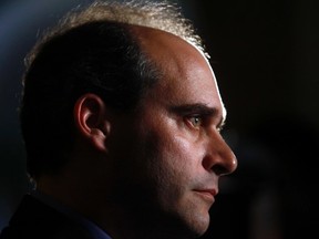 Newly elected NDP MP Guy Caron spoke to members of the media about the return of Parliament that will take place June 2, 2011. (Chris Roussakis/QMI Agency)