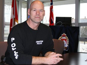 Sgt. Brad Brooker of the Kingston Police street crime unit. (Steph Crosier/The Whig-Standard/Postmedia Network file photo)