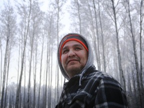 President of the Chard Métis Society and Chard Métis Dene, Raoul Montgrand, speaks with a Postmedia reporter via cellphone on Jan. 23, 2017.Joey Podlubny