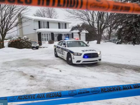 Gatineau Police are investigate a suspicious death at a home at 171 Cite-des-Jeunes. Wednesday January 18, 2017. ERROL MCGIHON/ POSTMEDIA