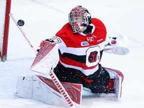 The Ottawa 67's started a seven-game homestand on Tuesday night. (Clifford Skarstedt/Postmedia Network)