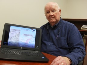 Bob McCarthy's Voices of Lambton video project, showcasing the history of Lambton County, starts Feb. 1. The Sarnia historian is publishing a new video each day for 150 days to help celebrate Canada's 150th anniversary as a country. (Tyler Kula/Sarnia Observer)