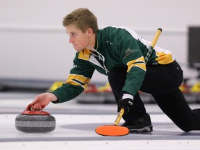 Skip Thomas Scoffin won the Alberta men's Northern playdowns on the weekend and will compete in the 2017 Boston Pizza Cup in Westlock from Feb. 8-12.