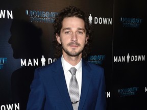 Shia LaBeouf faces a misdemeanour assault charge after he got into an altercation with another man during a performance art project in New York City. (Chris Pizzello/Invision/AP/File)