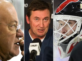 Scotty Bowman, Wayne Gretzky and Martin Brodeur (Postmedia/Canadian Press/Postmedia)