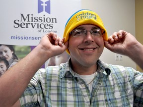 Justin Cook at Mission Services of London in London, Ont. January 19, 2017. CHRIS MONTANINI\LONDONER\POSTMEDIA NETWORK