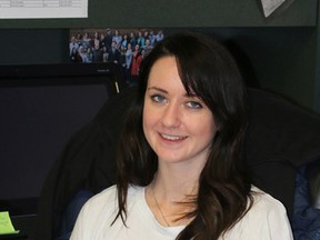 Lizzie Reid became the manager of the Whitecourt Teen Centre in November (Brigette Jobin | Whitecourt Star).
