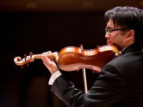 Ewald Cheung is among the semifinalists for the inaugural Isabel Overton Bader Canadian Violin Competition, which takes place in Kingston in April. (Postmedia Network file photo)