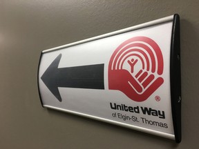 In February, the Elgin-St. Thomas United Way will be joining forces with its London and Middlesex twin. The massive merger, designed to increase efficiency in the regional non-profit, comes into effect Feb. 13 at the first meeting of the amalgamated board of directors. Jennifer Bieman/Times-Journal