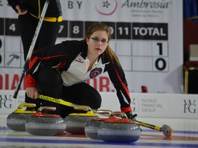 Hailey Armstrong. (Al Cameron, Curling Canada)
