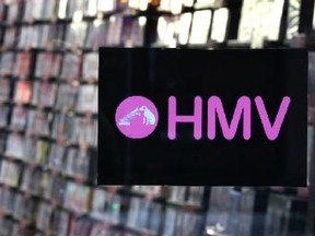 HMV Canada to close all 102 stores. GETTY IMAGES