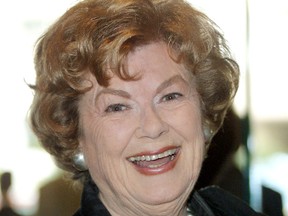 Actress Barbara Hale, known for her work on "Perry Mason", has passed away. She was 94 years old. (Photo by Frederick M. Brown/Getty Images)