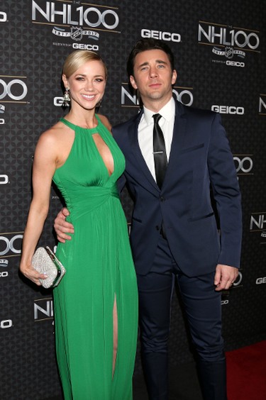 The NHL 100 Gala at Microsoft Theater on January 27, 2017 in Los Angeles, CA  Featuring: Gina Comparetto, Billy Flynn Where: Los Angeles, California, United States When: 28 Jan 2017 Credit: Nicky Nelson/WENN.com ORG XMIT: wenn30814141