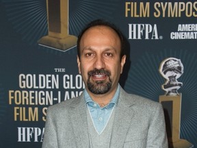 Director Asghar Farhadi attends the Golden Globe Foreign Language Film Symposium in Hollywood on January 7, 2017. (VALERIE MACON/AFP/Getty Images)