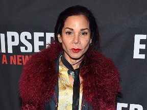 Actress Daphne Rubin-Vega attends the first preview of 'Eclipsed' on Broadway at the Golden Theatre on February 23, 2016 in New York City. (Photo by Michael Loccisano/Getty Images)