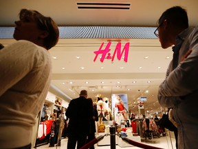 H&M will open a second Winnipeg store, at Kildonan Place, this spring. (Darren Brown/Postmedia Network file photo)