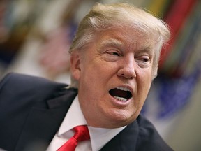 U.S. President Donald Trump is seen in the Roosevelt Room at the White House Jan. 30, 2017 in Washington, D.C.  (Chip Somodevilla/Getty Images)