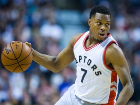 Raptors guard Kyle Lowry made it known he is no fan of U.S. President Donald Trump's travel ban targeting seven countries in Africa and the Middle East. (Ernest Doroszuk/Toronto Sun)