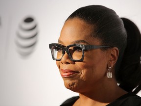 Actress/executive producer Oprah Winfrey attends the Tribeca Tune In: 'Greenleaf' Screening at John Zuccotti Theater at BMCC Tribeca Performing Arts Center on April 20, 2016 in New York City. (Photo by Jemal Countess/Getty Images)