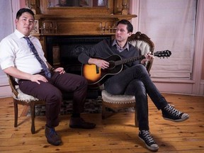 John Pilat and Evan Dawe, of the musical group Evan & John, will be performing a mix of folk and indie music during First Friday festivities at Cheeky Monkey on Feb. 3, beginning at 7 p.m.
Submitted photo for SARNIA THIS WEEK