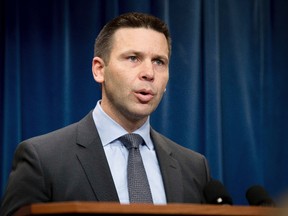 U.S. Customs and Border Protection Acting Commissioner Kevin McAleenan speaks at a news conference at the U.S. Customs and Border Protection headquarters in Washington, Tuesday, Jan. 31, 2017, to discuss the operational implementation of the president's executive orders. (AP Photo/Andrew Harnik)