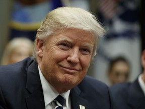 President Donald Trump (AP PHOTO)