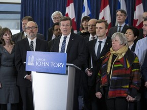 Mayor John Tory and city councillors recently reaffirmed Toronto as  a Sanctuary City. (CRAIG ROBERTSON, Toronto Sun)