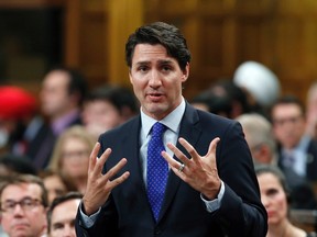 Prime Minister Justin Trudeau answers a question during Question Period in the House of Commons in Ottawa on Wednesday, Feb. 1, 2017. Electoral reform was off the table, which is for the best. (THE CANADIAN PRESS/PHOTO)