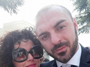 Cops say that Fabio Di Lello turned himself in after shooting Italo D’Elisa. The victim faced manslaughter charges for running down Di Lello’s beloved wife, Roberta Smargiassi, 33, in 2016. (FACEBOOK/PHOTO)