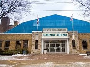 sarnia arena on brock street
