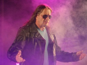 Bret "The Hitman" Hart is seen in a  July 8, 2011 file photo. (Steve Haag/Gallo Images/Getty Images)